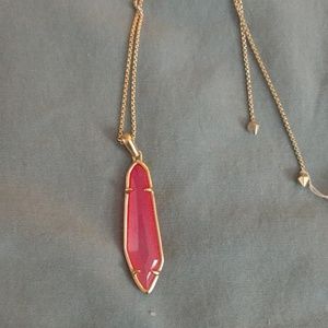 KENDRA SCOTT PINK MAGENTA PENDANT 🌺🤩BRAND NWT!!